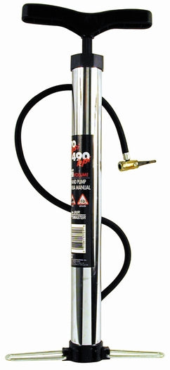 Custom Accessories 57721 Chrome Plated Hand Pump, 100 PSI