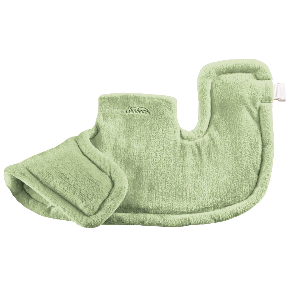 Sunbeam® 000885-911-000 Renue™ Tension Relief Heating Pad, Spa Green, 14" x 22"
