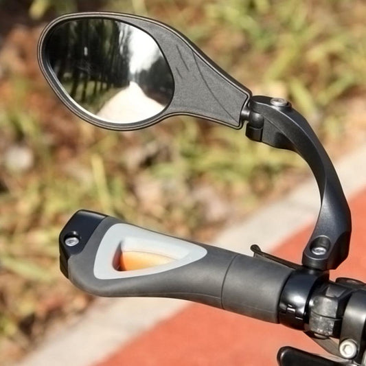 YLSHRF Back View Mirror, Bicycle Handlebar Rearview Mirror,Bicycle Handlebar Review Rear Back View 360 Rotation Mirror for Mountain Road Bikes