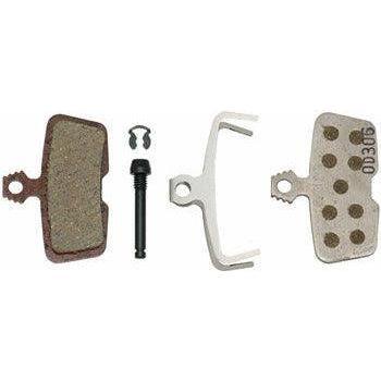 SRAM Avid Disc Brake Pads Organic/AL, MY11 Code, 1 set (not compatiblewith MY07-MY10 Code)