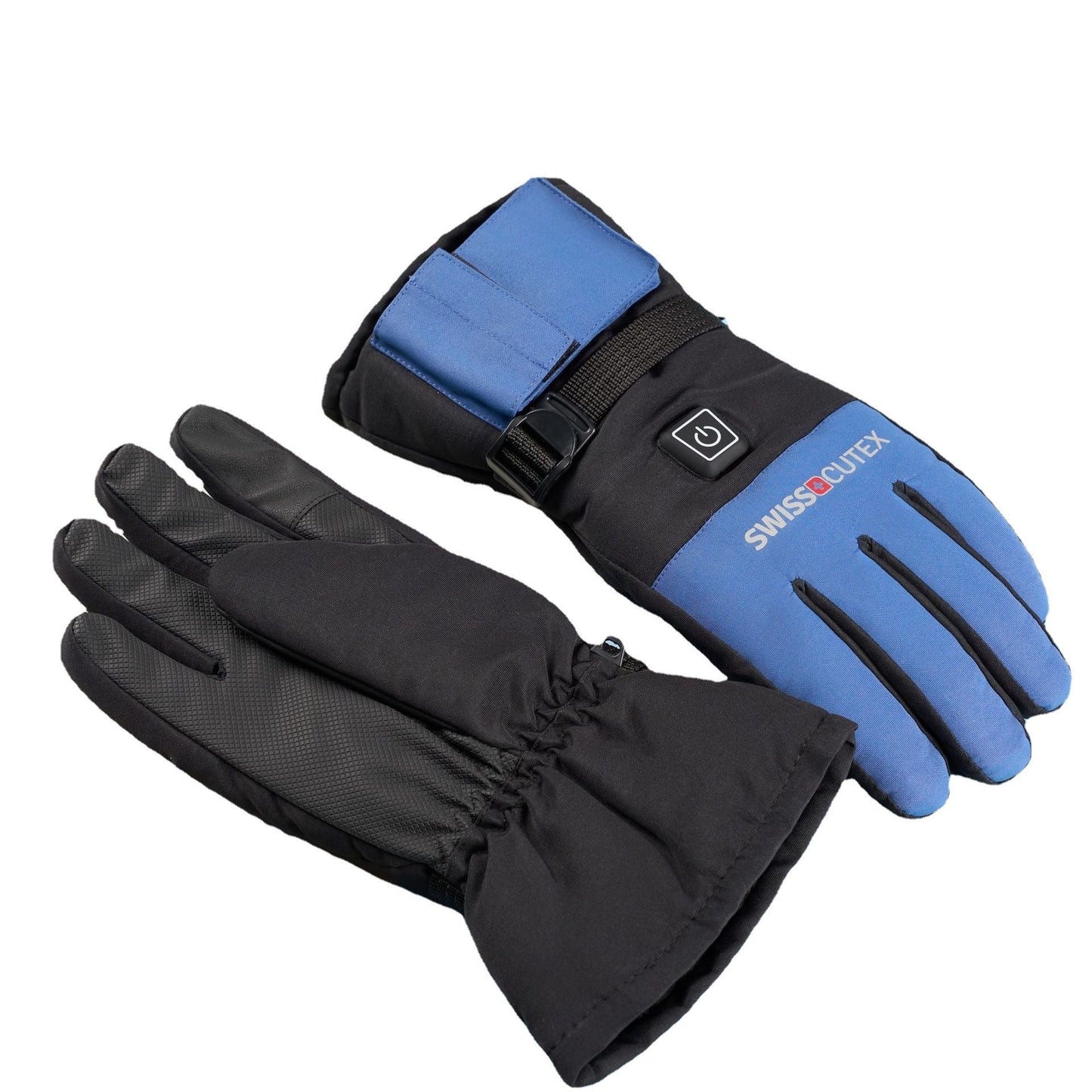 Three-speed Temperature Control Touch Screen Fleece Ski Gloves,heating And Keeping Warm Winter Essential Items