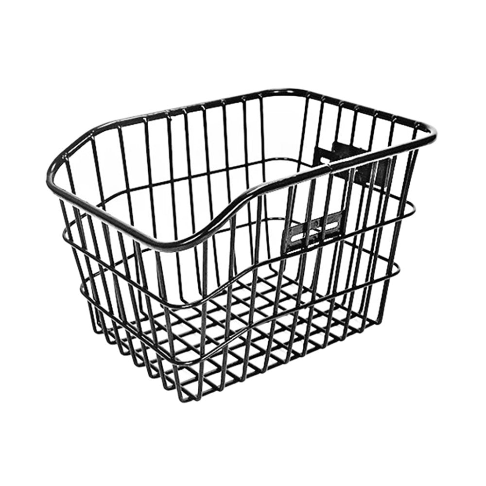Rear Bike Basket Waterproof Metal for Most Rear Bike Racks