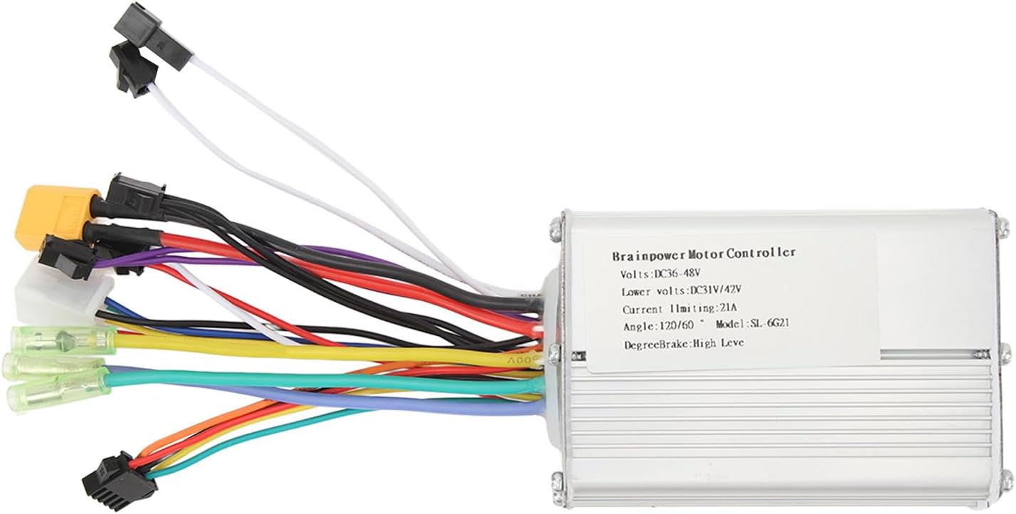 Electric Scooter Controller, 36V 48V 800W DC Motor Speed Controller Electric Bike Electric Scooter Motor Controller