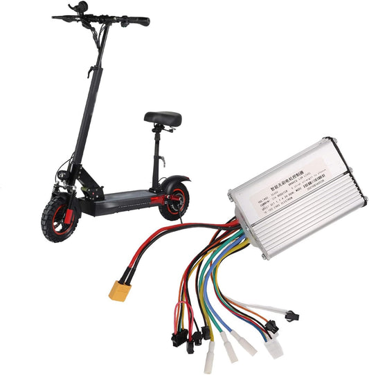 VBESTLIFE Brushless Controller, 48V Aluminium Alloy E Bike Brushless Motor Controller for Electric Scooter for KUGOO M4, M4 PRO 2 Wheeled Scooter