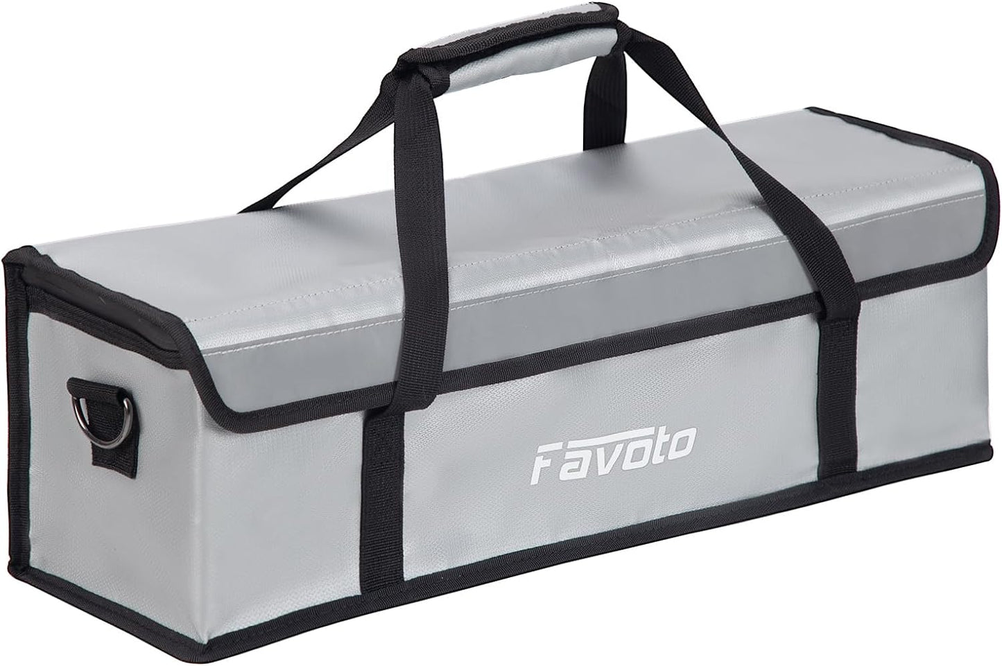 Favoto Ebike Battery Bag - Fireproof Lipo Safe Bag Storage and Charging Bag, Lithium Battery Transport Bag Battery Charging Case Explosionproof Bag Fireproof Document Bags
