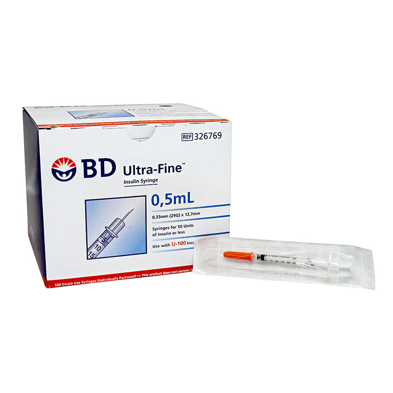 BD Ultra-Fine Needle Insulin Syringe