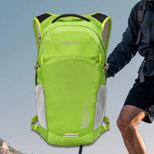 BAOSITY Hydration Backpack Storage Bag Rucksack Waterproof Ultralight Water Bladder Running Backpack for Outdoor Hiking Biking Riding Green