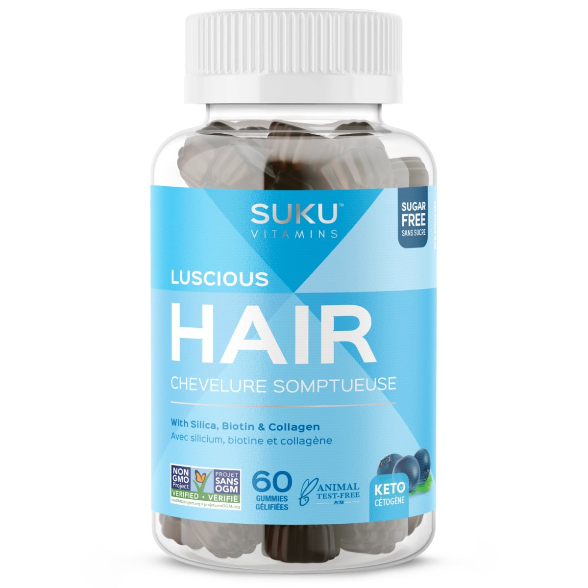 Suku Luscious Hair - 60 Gummies