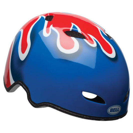 Bell Pint Boys Multisport Helmet, Red Flames, Toddler 3+ (48-52Cm)