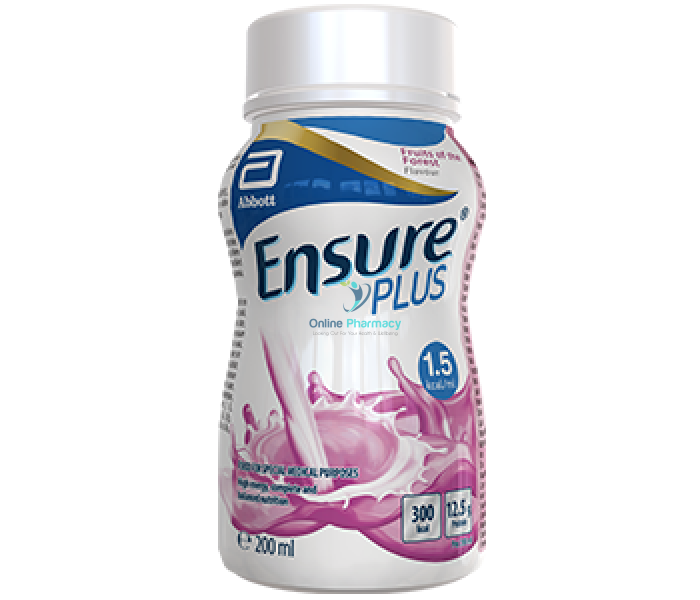 Ensure Plus Fruit Of Forest Nutritional Drink Bottle - 200ml / 24 x 200ml Case