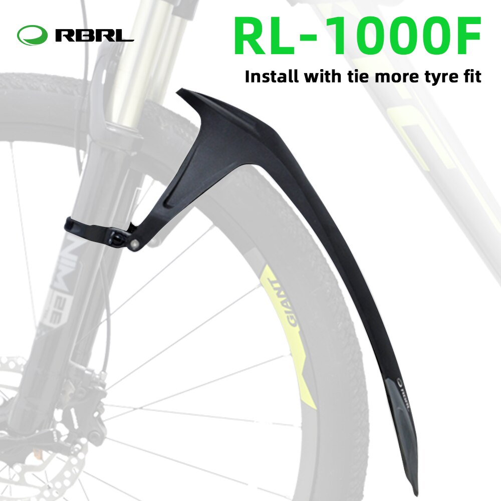 RBRL Bicycle Mudguard Set MTB Cycling Fender E-Bike Adjustable Mountain Bike TPE Widen Lengthen Patent Quick Release Protector