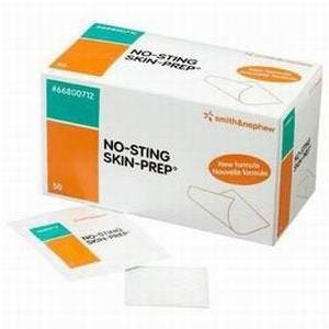 No-Sting Skin-Prep Protective Wipes: 50 Count 64215902