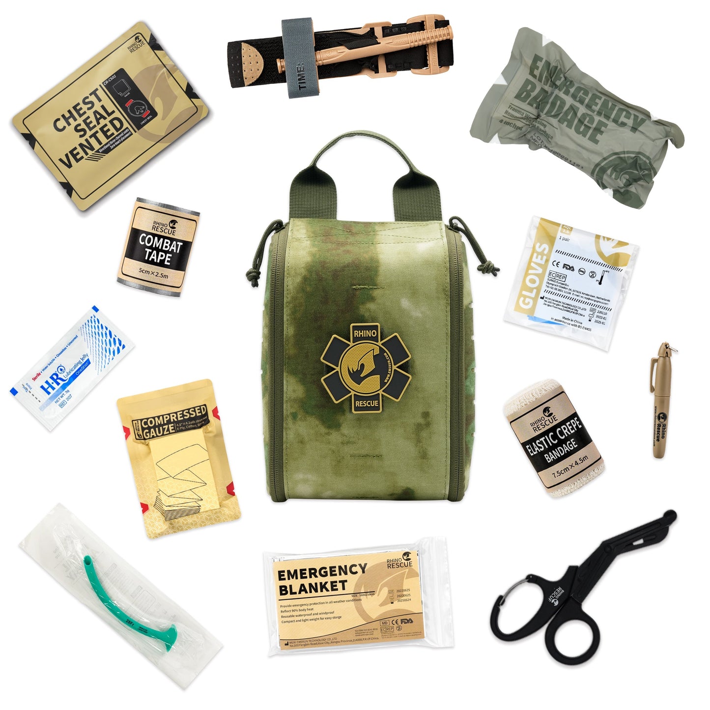 RHINO QF-002M Bleed Control IFAK-Portable Medical Kits