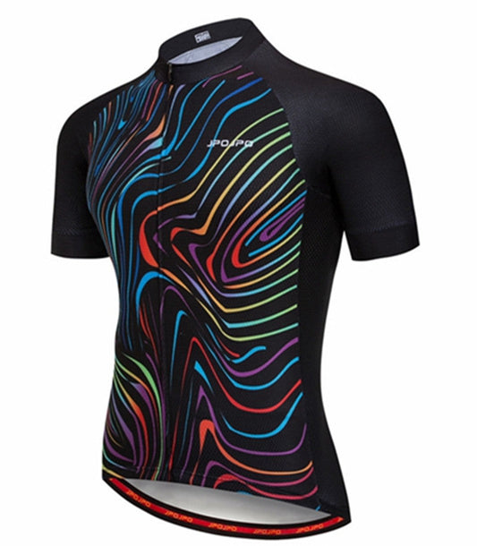 Men's And Women's Summer Cycling Jersey Tops, Breathable Outdoor Cycling Jerseys - Blue Force Sports