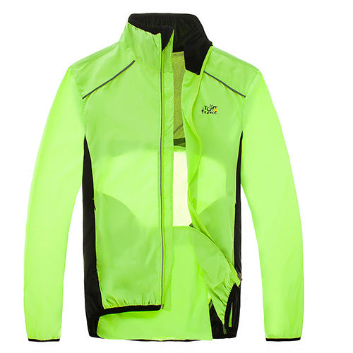 Bicycle loose loop riding windbreaker - Blue Force Sports