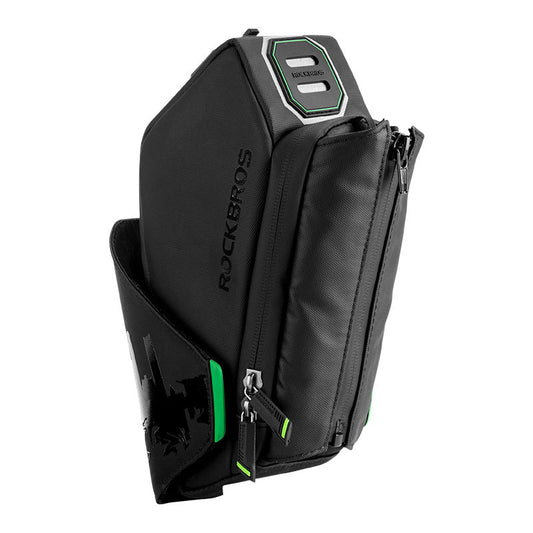 Rock Brothers Bike Bag Mountain Bike Kettle Tail Bag - Blue Force Sports