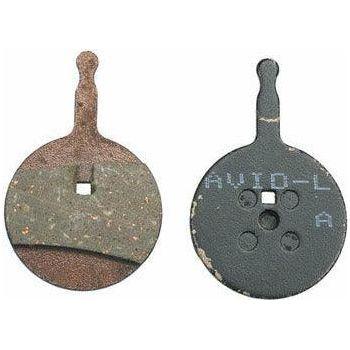 Avid Disc Brake Pads - Organic Compound, Steel Backed, Quiet, For BB5