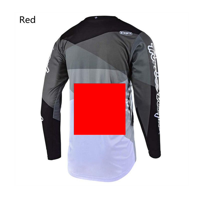 Mountain Bike Cycling Jersey Jacket Men's Long-Sleeved Off-Road Motorcycle Shirt - Blue Force Sports