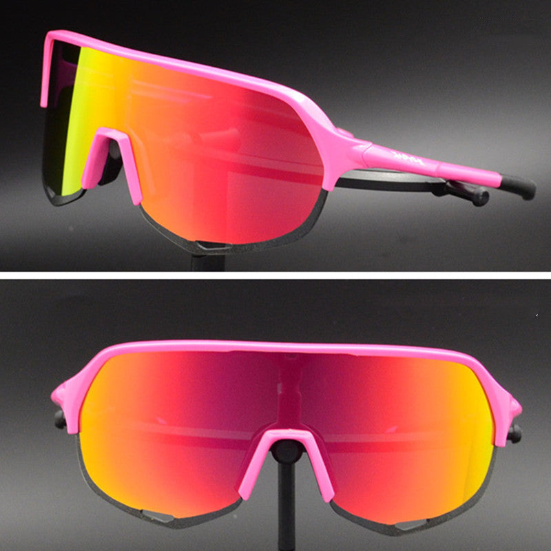 Outdoor Polarized Sports Bike Goggles And Windshield - Blue Force Sports