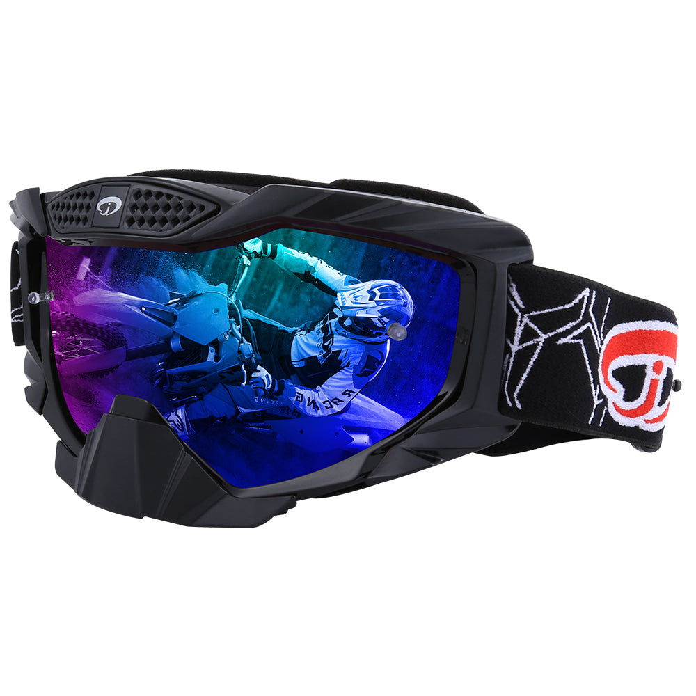 Motorcycle riding goggles - Blue Force Sports