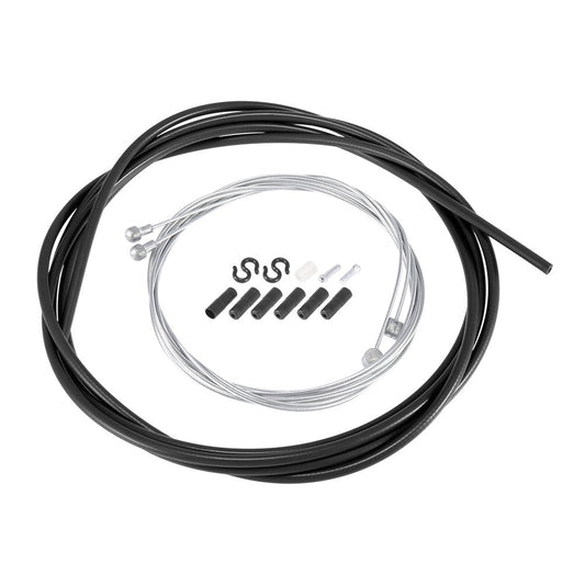 2.5M Bike Inner Brake Cable Wire Housing Kit Mountain Bike Black Universal Replacement Bicycle Inner Brake Cable Housing