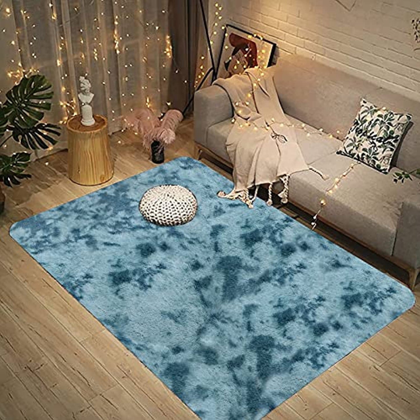 Modern Area Rugs Soft Decor Floor Fluffy Shag Collection