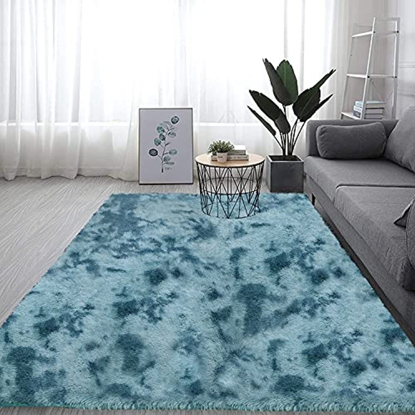 Modern Area Rugs Soft Decor Floor Fluffy Shag Collection