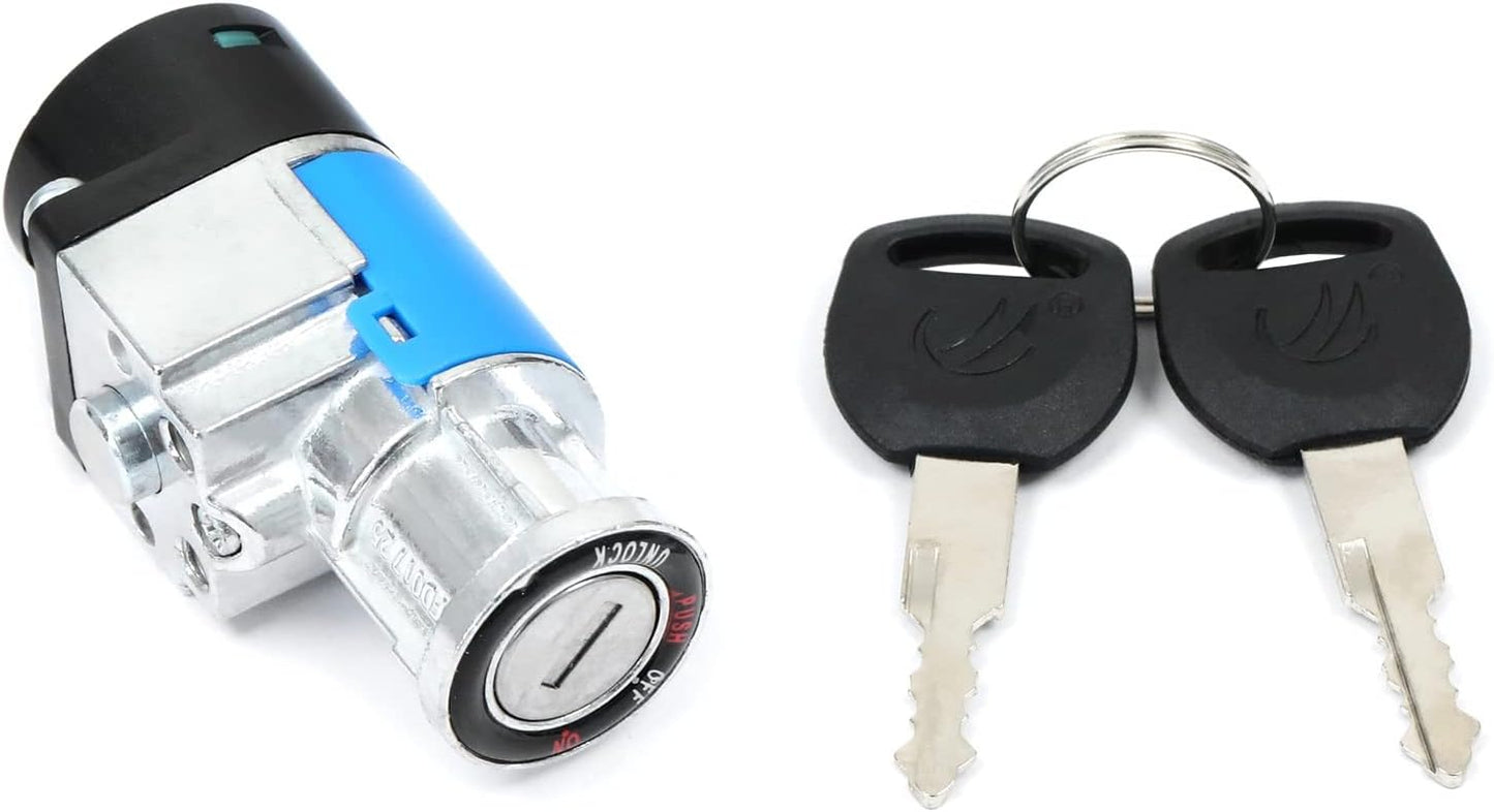 ECOTRIC Lock Set Compatible with Electric Model Bikes