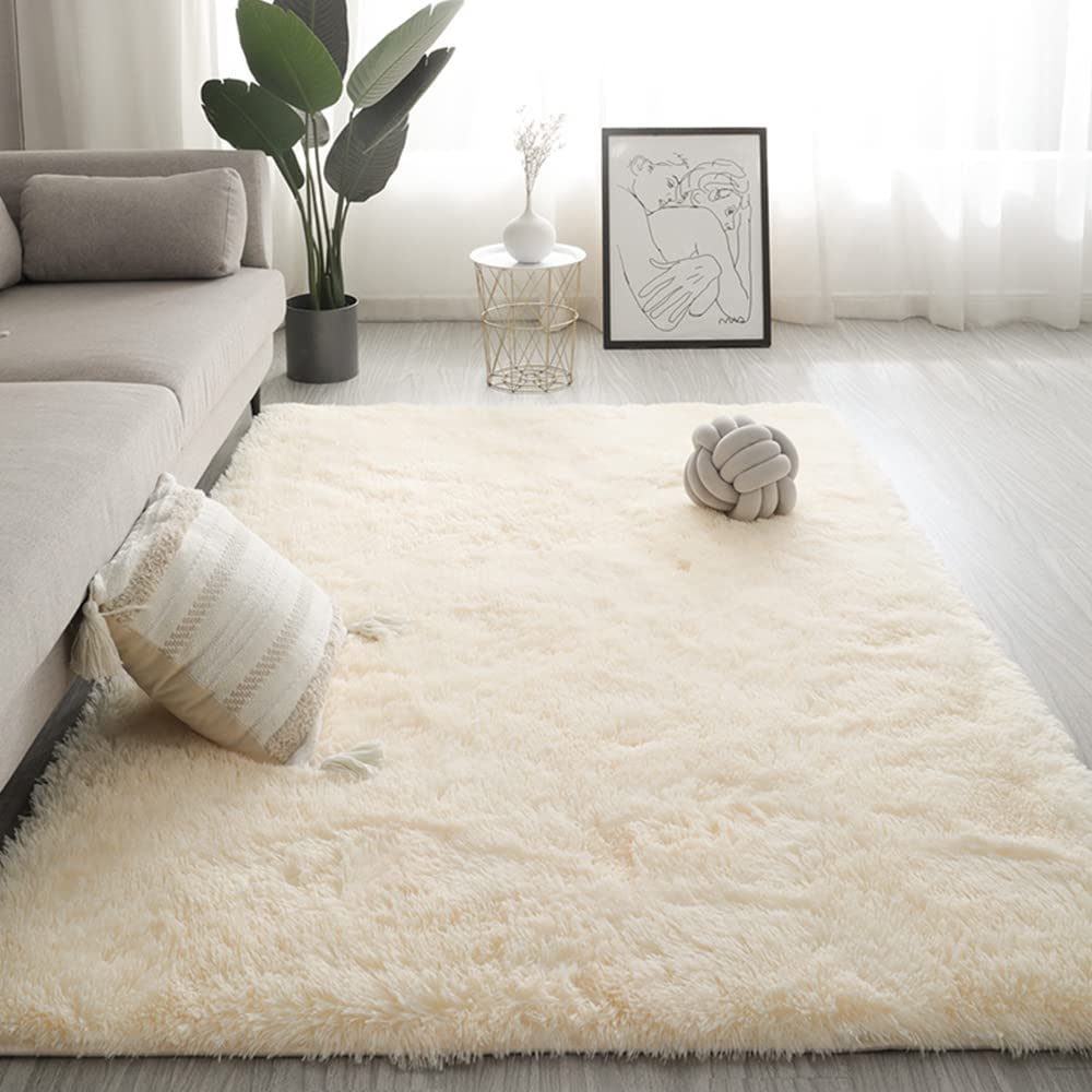 Modern Area Rugs Soft Decor Floor Fluffy Shag Collection