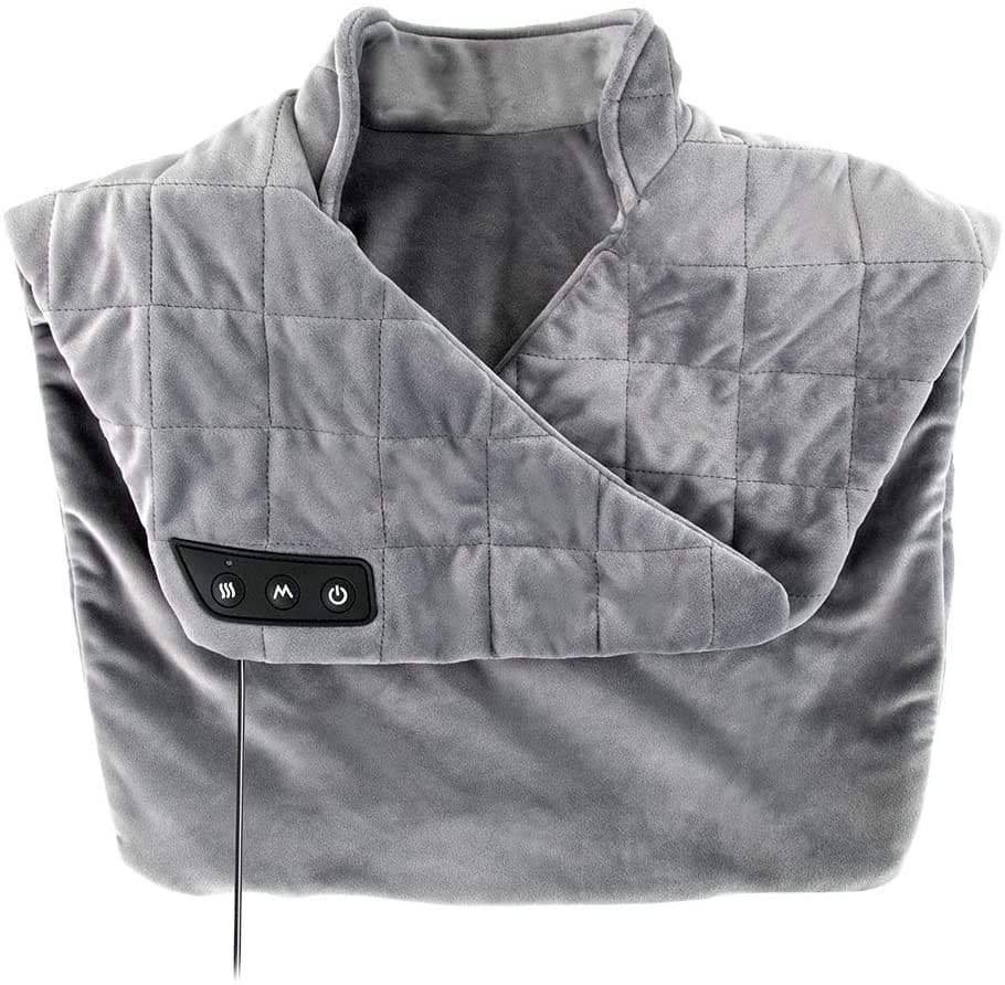 Osaki Shoulder Microfiber Heating Shawl with 2 Vibration Modes