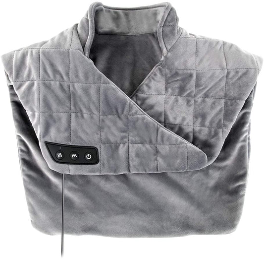 Osaki Shoulder Microfiber Heating Shawl with 2 Vibration Modes