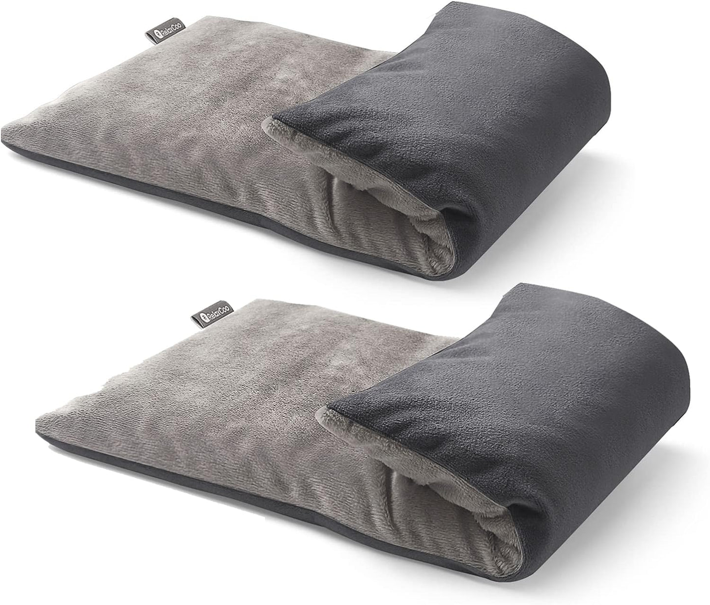 Microwave Heating pad with Washable Cover 6 * 12" Microwavable Heat Pad for Neck Shoulder, Cramps, Back Pain Relief, Warm Compress Bean Bag Moist Heat Pack for Muscles, Joints, 2 Pack