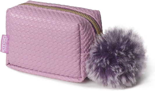 Mini First Aid Emergency Clutch Kit -Mother Day Gift Compact Safety Pouch Party Bag with 27 Essential Items for Girl Lady Mother Wife Nurse for Girl Lady Mother Wife Nurse