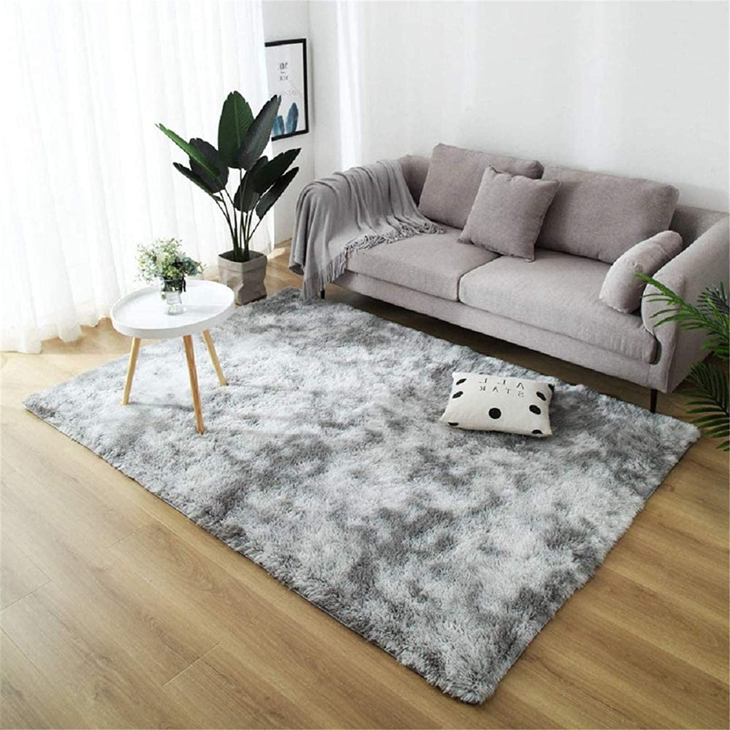 Modern Area Rugs Soft Decor Floor Fluffy Shag Collection