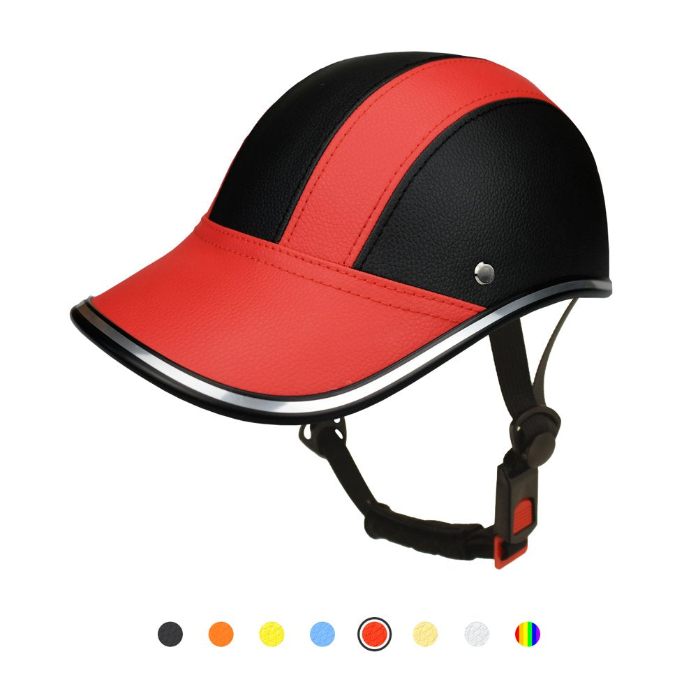 FROFILE Bike Helmet for Adults Men Women Youth - (Golden, Medium) Safety Urban Style Baseball Cap Mountain Road MTB Ebikes Bicycle Helmet