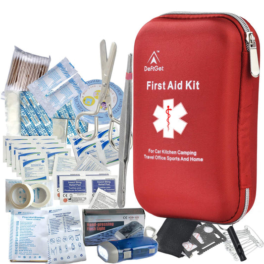 First Aid Kit Waterproof  Medical Emergency Equipment Survival Kits for Car Kitchen Camping Travel Office Sports Home