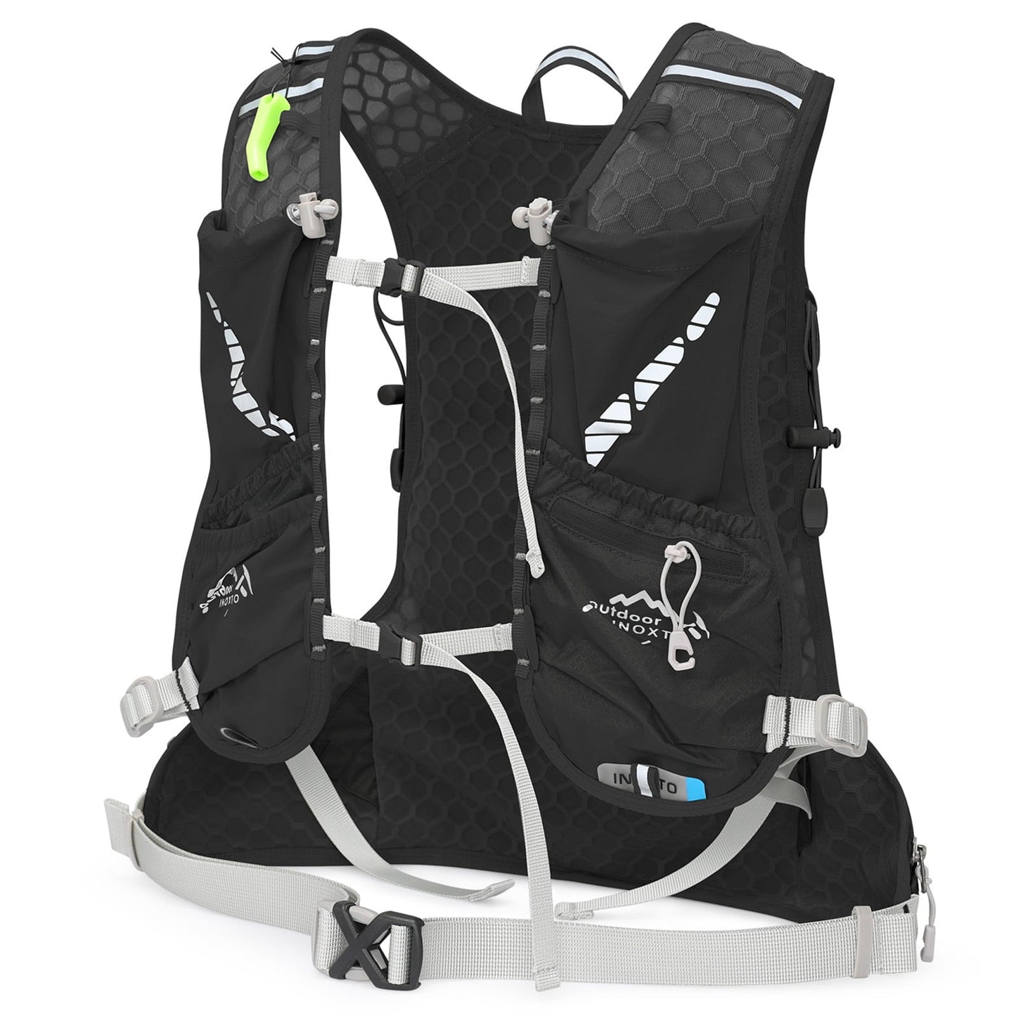 OUTDOOR INOXTO Backpack - 12L Cycling Hydration Vest Pack for Mountaineering