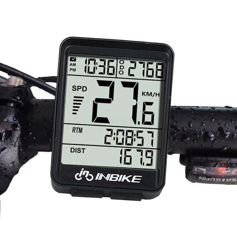 NEW 321 Bicycle Computer Waterproof Wireless LCD Odometer Bicycle Speedometer