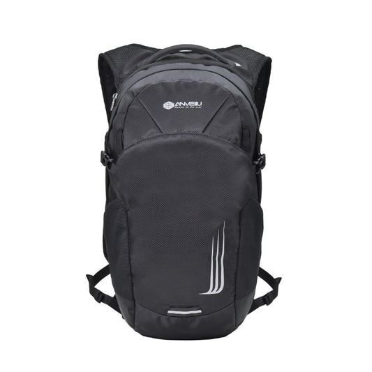 AMLESO Hydration Backpack Storage Bag Rucksack Waterproof Ultralight Water Bladder Running Backpack for Outdoor Hiking Biking Riding Black