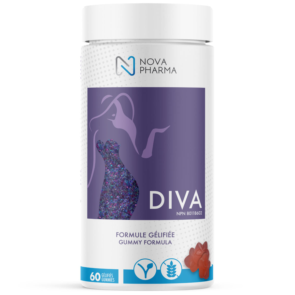 Nova Pharma Diva  - 60 Gummies
