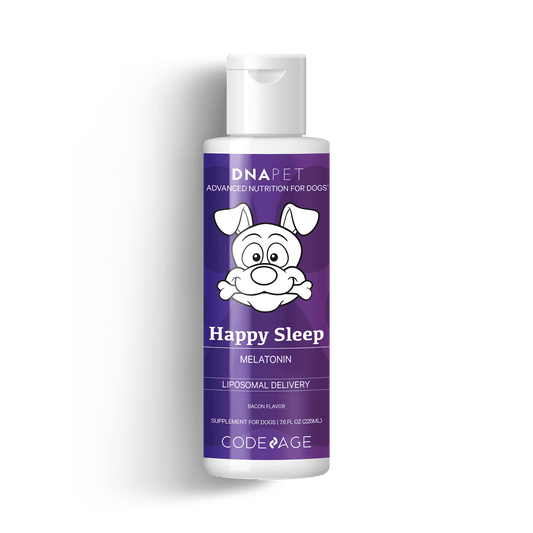 DNA PET Happy Sleep Liquid Melatonin for Dogs