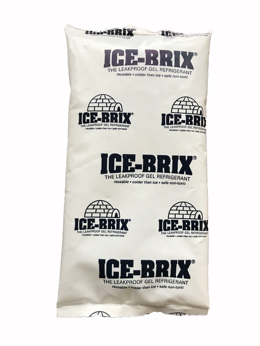 Ice-Brix Reusable Leakproof NonToxic Ice Pack 3oz Gel 5' x 2 3/4' x 3/4' (Qty48)