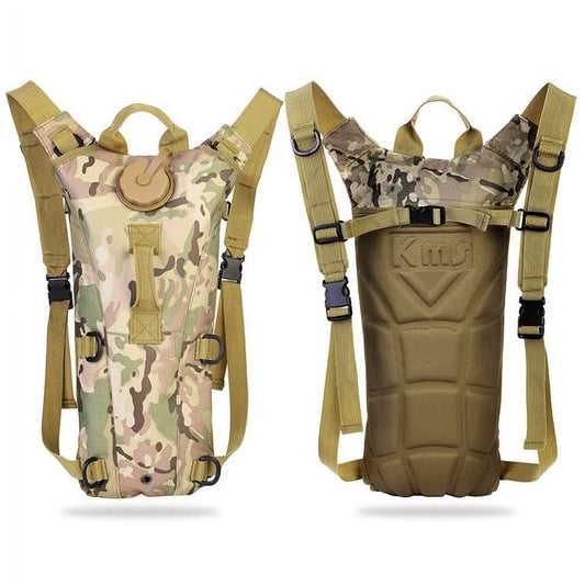 [Pack of 3] Tactical Hydration Pack 3L Water Bladder Adjustable Water Drink Backpack for Hiking Cycling Climbing Running