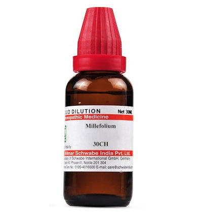 Millefolium Homeopathy Dilution 6C, 30C, 200C, 1M, 10M.