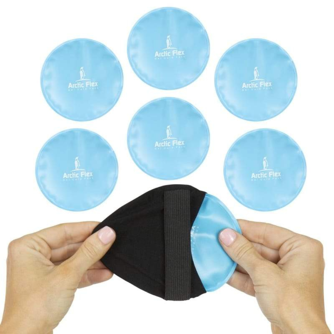 Vive Health Arctic Flex Round Gel Ice Packs - Hot & Cold Therapy - Senior.com Ice Packs