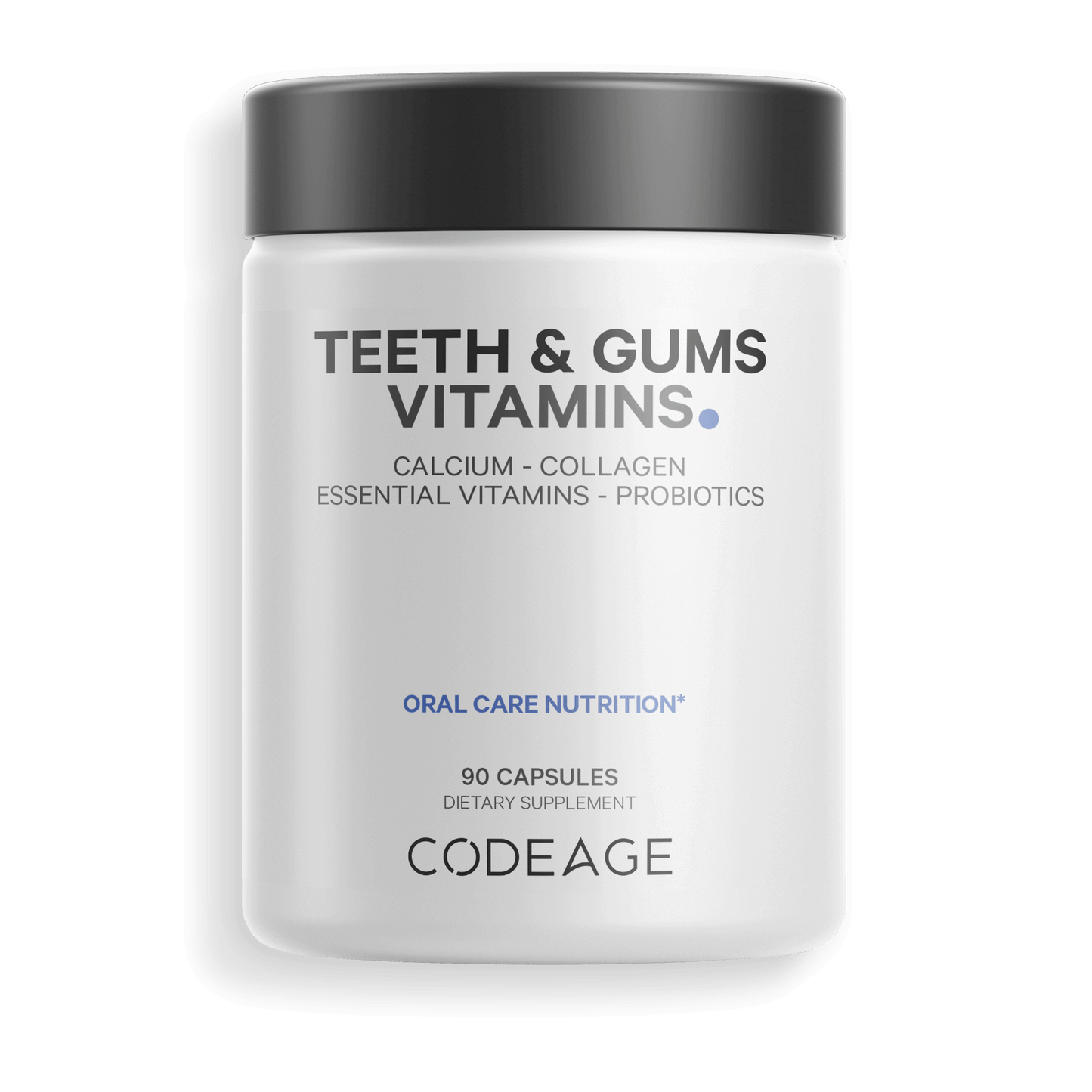 Codeage Teeth Gums Oracl Care Calcium Collagen Phosphorous Supplements Cavity Vitamins Zinc Front