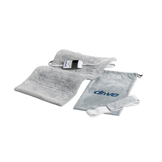 Drive Medical XL Digital Heating Pad - Safe, Soothing & Fast-Acting Heat