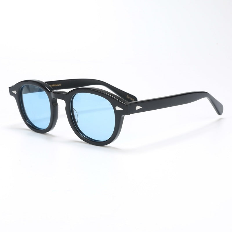 Retro Acetate Polarized Sunglasses - Blue Force Sports