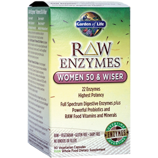 RAW Enzymes Women 50 & Wiser