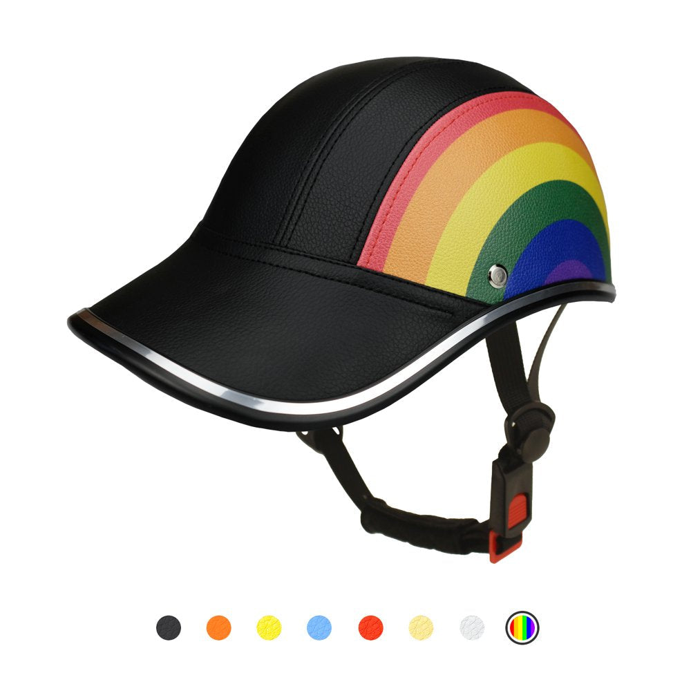 FROFILE Bike Helmet for Adults Men Women Youth - (Golden, Medium) Safety Urban Style Baseball Cap Mountain Road MTB Ebikes Bicycle Helmet